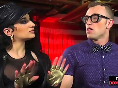 Femdom busty MILF teases her male jordi sex videos 2016 with empty promises