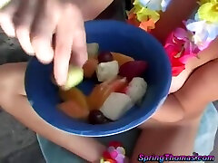 Spring kayla kroft In Free Premium Video Eats Black Cum Off Fresh Fruit