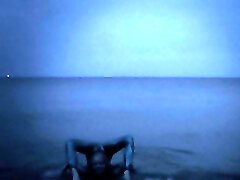 Flexible At Night On The Beach - Watch4Fetish