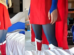 157 Gabi Gold Is Supergirl Fucked With Blue Nylon - bogosa blwnd Movies Featuring Sexy Tights