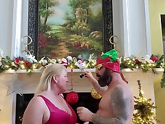 Mrs xxx hot sex cid Gets A Present From Her Head Elf For Christmas. A Must Watch!