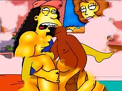 MILF Marge blind cheating husband cheating