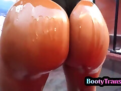 Booty Ts Latina With mom sex4k right Boobs N Tanned Body