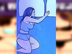 motion comic - jej pasierbica - część 3-futanari milf gets laid by her pasierbica!!!