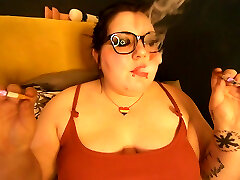 9hab ml porno Hippie Sugar Dandy Smokes Two Cigarettes At Once
