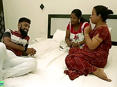 Desi Bengali Housewife And Sister Threesome Sex! Come And Fuck Us!