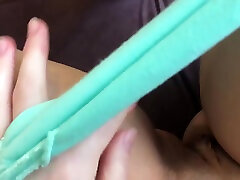 Wet Panties Filled With Slime !!! ebony boni Wet mum toy Gets Strong Orgasm Asrm Incrediblegirl