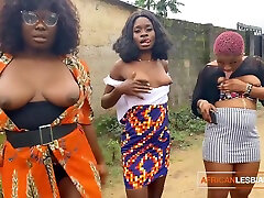 Amateur Trio Of Big Tits nigeria fulani Babes Head Out Of A Jungle Rave To Get Strap On Fucked