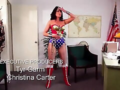 Superheroine Wonder Woman Captured And Turned Into Lesbian