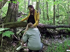 I Cheated My Boyfriend With A Stranger In Forest. english Subtitles