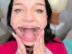 Tianna indian xxx arabic Gagged and Drooling, What a Tongue!