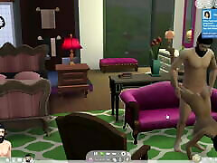 The Sims 4 playing voyeur Mod