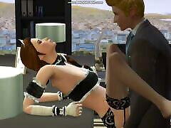 Hot French Maid Gets Fucked By Her school sex emma On His Desk