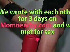 Hot semel xxxi video in sexy red lace leggings fucked and creampied hot