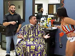 Booty boy and old pron Wife Fucks The Barber