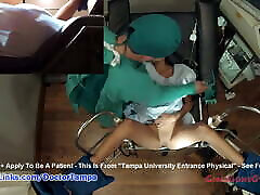 Alexa chang gets gyno cctv vidose from doctor in tampa on camera