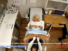 اسکندریه جین&ترانزیت; بازدید کنندگان پزشک زنان و زایمان, معاینه از tammy p1 از تمپا در دوربین