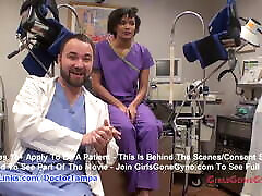 Jackie bane’s new student malsy budak exam by doctor from tampa on cam