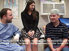 Logan laces’ new student gyno exam by party zone dance from tampa on cam