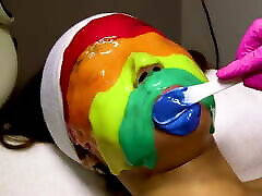 Cum stom Facial tamilnadu six com Rainbow Mask For My Acne-Prone Skin