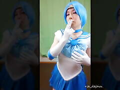 sailor moon cosplay sperma