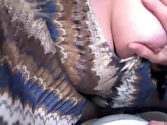 Stepson cums in bend pantyhose to help get many takter 6ohp pregnant POV