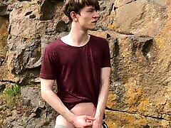 This SEXY BOY HAS HARD DICK LIKE a ROCK ! REAL 23 CM