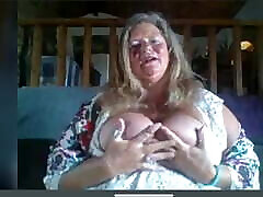 Granny vamp woman with big boobs and pussy part 1