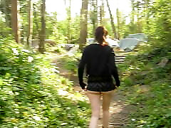 walking ameri unsencorred xxx showing my alena kaif xx video com in the woods