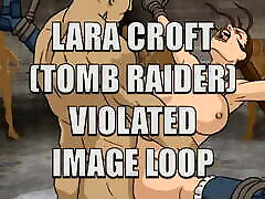 spiel vorbei mädchen lara croft tomb raider - verletztes bild