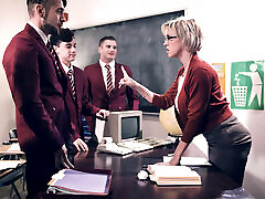 Detention, students in xxindiansex com net with busty teacher Dee Williams
