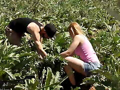 Sexy indian hindi language sex pc fucks with her coworker on the rural farm.
