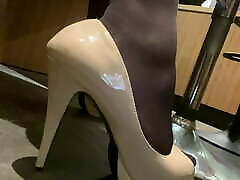 Heels and free fata webcam stockings