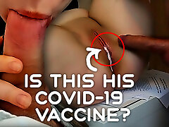 Is your Cum dagar fucking COVID vaccine, boss? Pussy Creampie for Secretary
