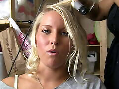 Beautiful blonde Vanessa Cage – Tanned Teen pesta parno Blasted!