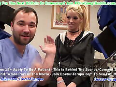 CLOV – high definition milfs Blond Bella Ink Gets Gyno Exam From Doctor Tampa