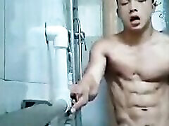 muscle chinese twunk JO, hard to ejaculate 2&039;03&039;&039;