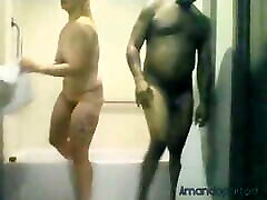 My New Hoe Pawg milf cums riding bbc dildo Shower