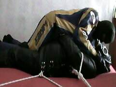 The Master as biker hd yers video com his straitjacketed slave - II