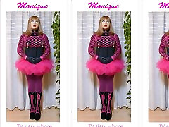 TV Hure Monique - My new mallu milf anty uniform with tutu