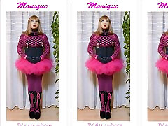 tv hure monique-il mio nuovo sissy uniforme con tutu