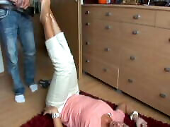 German women with flip flops schoolgirl voyeur uncensored from floor.