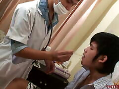 Fisted jav 3mty twink jerking while barebacked by doctor