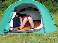 Sweet nudist ail ailo in the tent