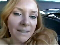 Amazing Redhead teeny video play online Fucked on the Backseat