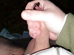 Stroking my pierced rep xxx bf videobangoli in the woods cumshot with moaning