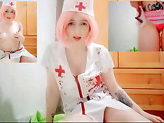 僵尸护士尿尿！