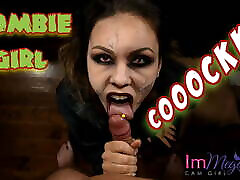 ZOMBIE steps mim HUNGRY FOR COCK - ImMeganLive