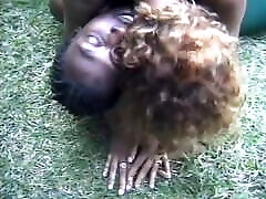tabooxxx fuck hd horny black couples fuck side by side on the grass