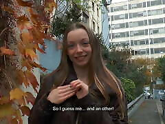 Young brunette teen Charlotte having a cilpack sex videos DP
